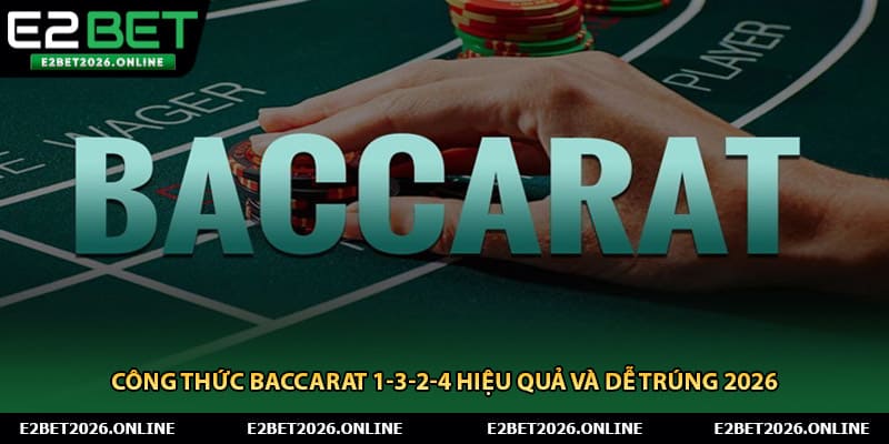 Công Thức Baccarat 1-3-2-4 Hiệu Quả Và Dễ Trúng 2026